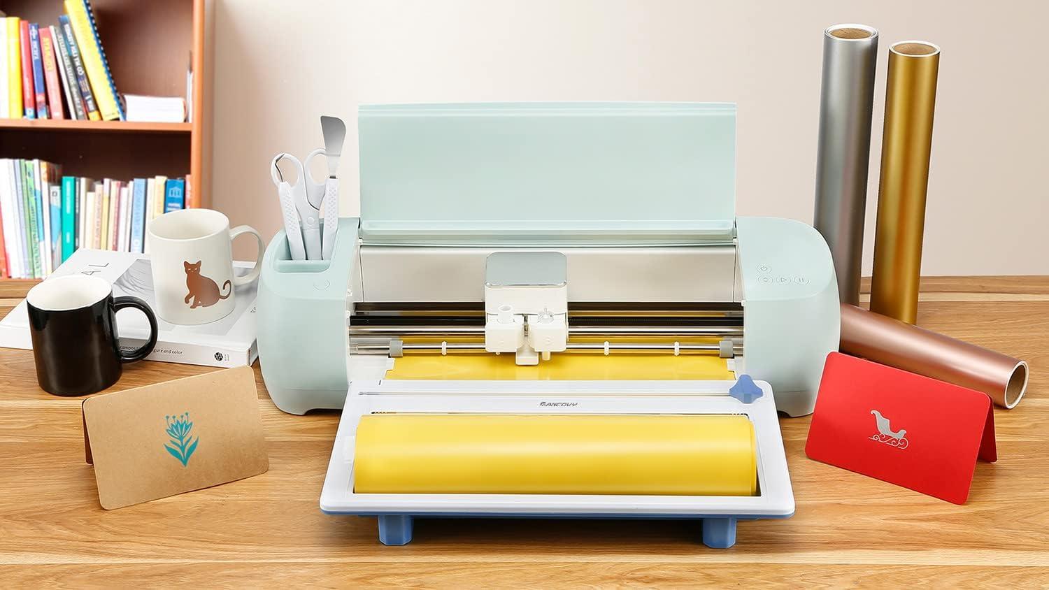  Cricut Explore 3 and Roll Holder Bundle  Easy Use of Matless  Cricut Smart Materials with Built in Trimmer
