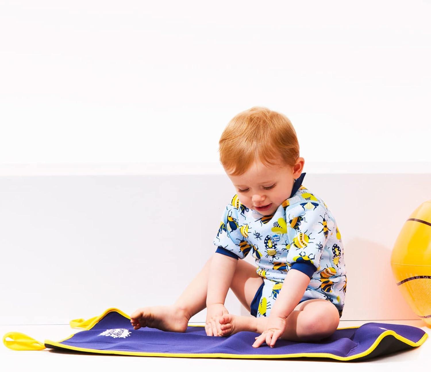 Splash about changing mat top