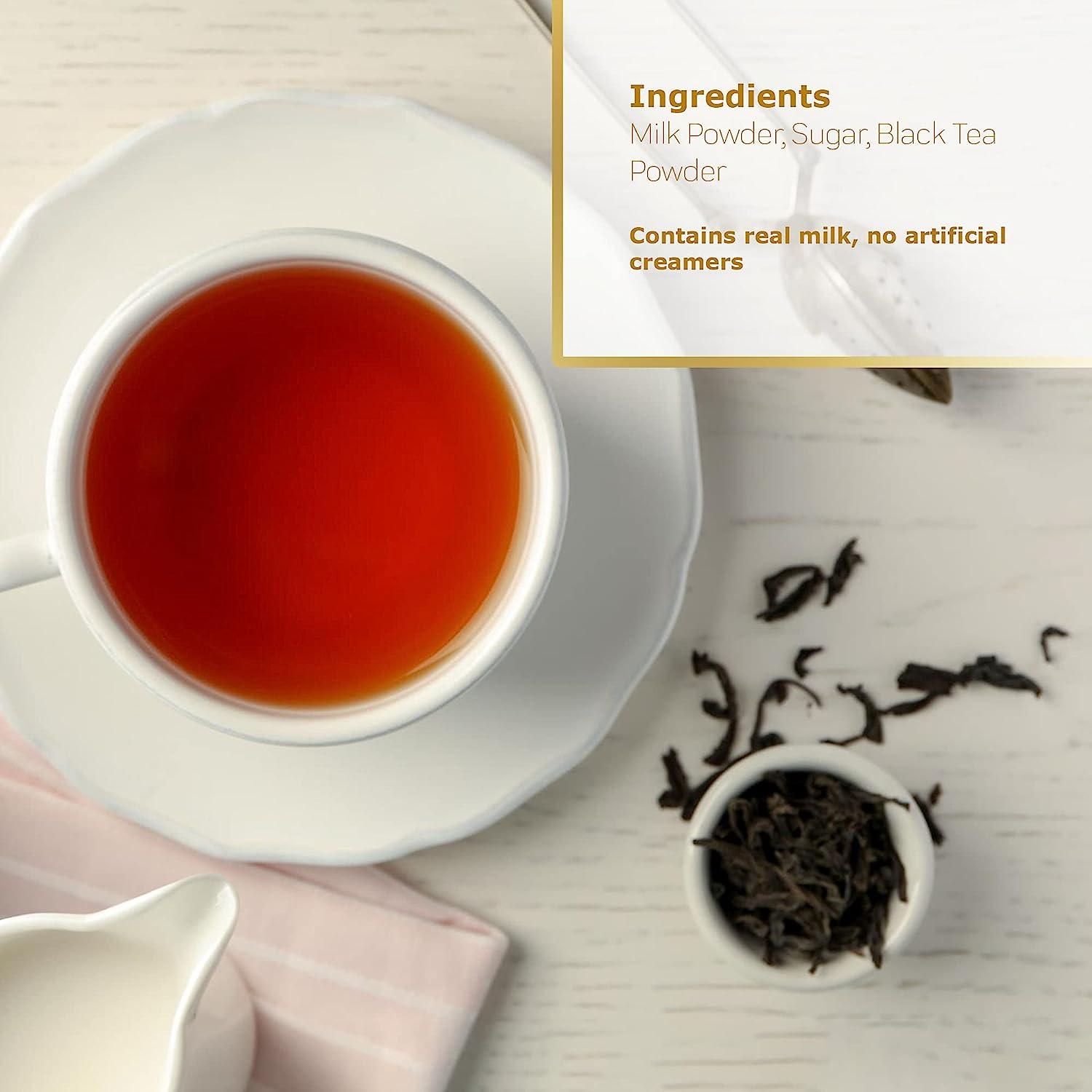 OKTEA Assam Milk Tea Kit Assam & Ceylon Tea Blend, New Zealand Milk