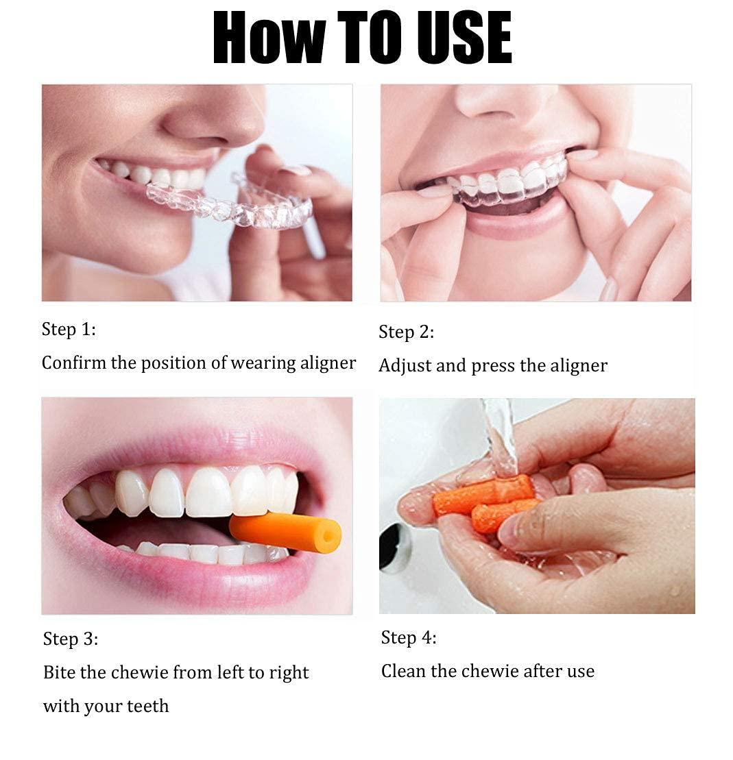 Dentosmile Chewies Seater for Invisalign Aligner Chompers Trays in