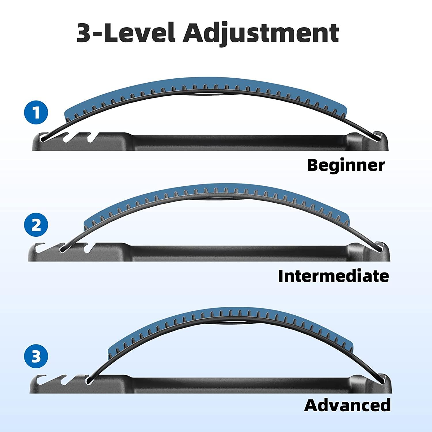 FILUST Back Stretcher for Lower Back Pain Relief, Back Cracking Device