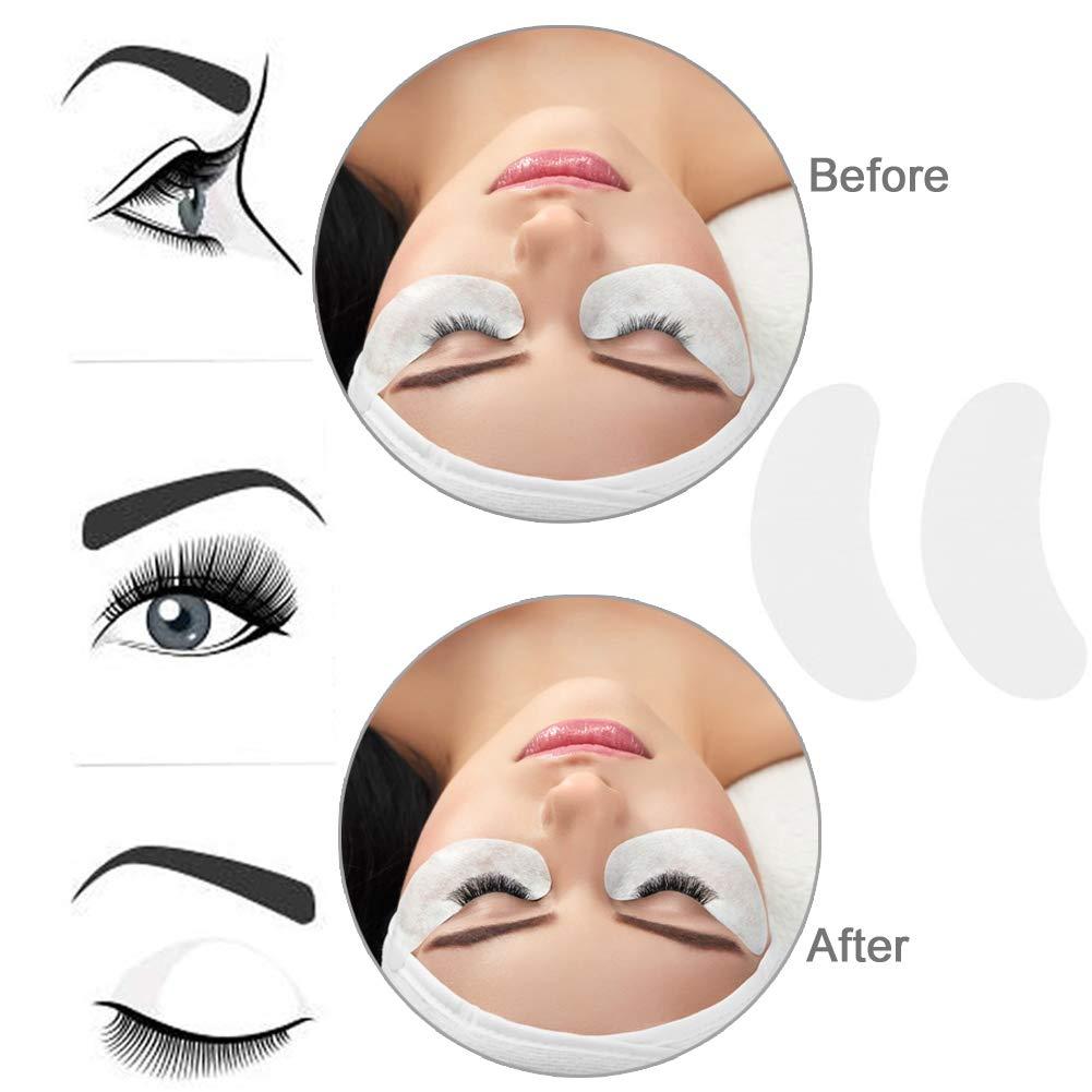 Under Eye Pads, Lint Free Lash Extension Eye Gel Patches for Beauty