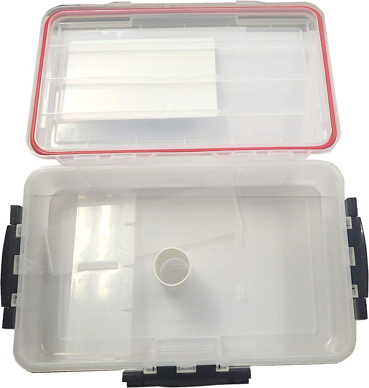 Plano Waterproof Stowaway Tackle Box Clear 14 x 9 x 2.88 - Durable Storage Solution | Buy Now with Express International Delivery | GoSupps.com Plano Waterproof Stowaway Tackle Box Clear 14 x 9 x 2.88 - Durable Storage Solution | Buy Now with Express International Delivery | GoSupps.com