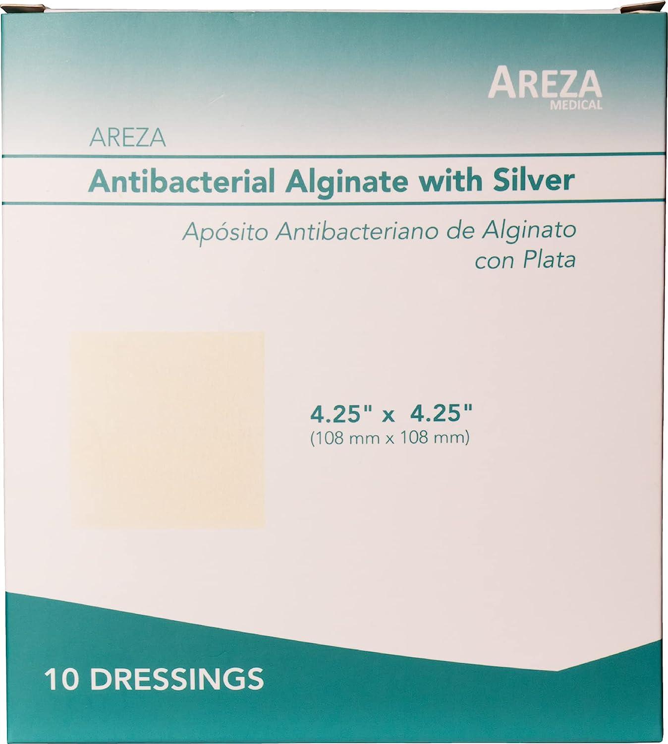 Silver Alginate (Antibacterial Alginate with Silver) 4.25"x4.25