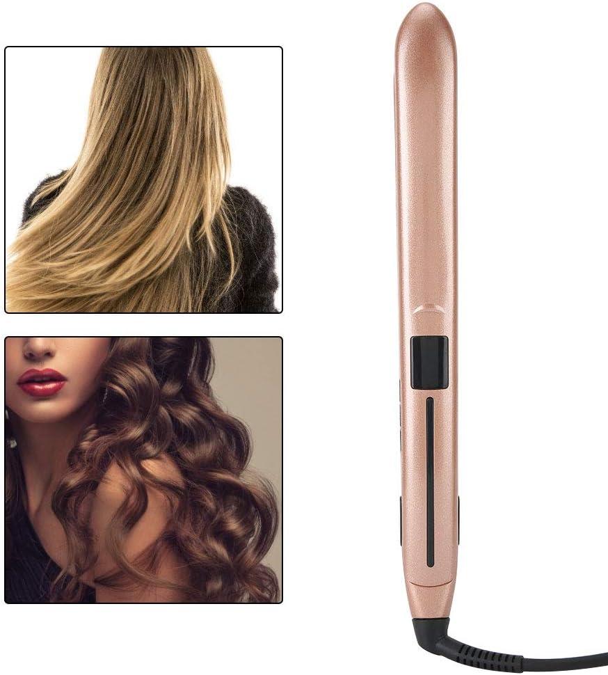 in Electric Hair Straightener Curler with LED Display