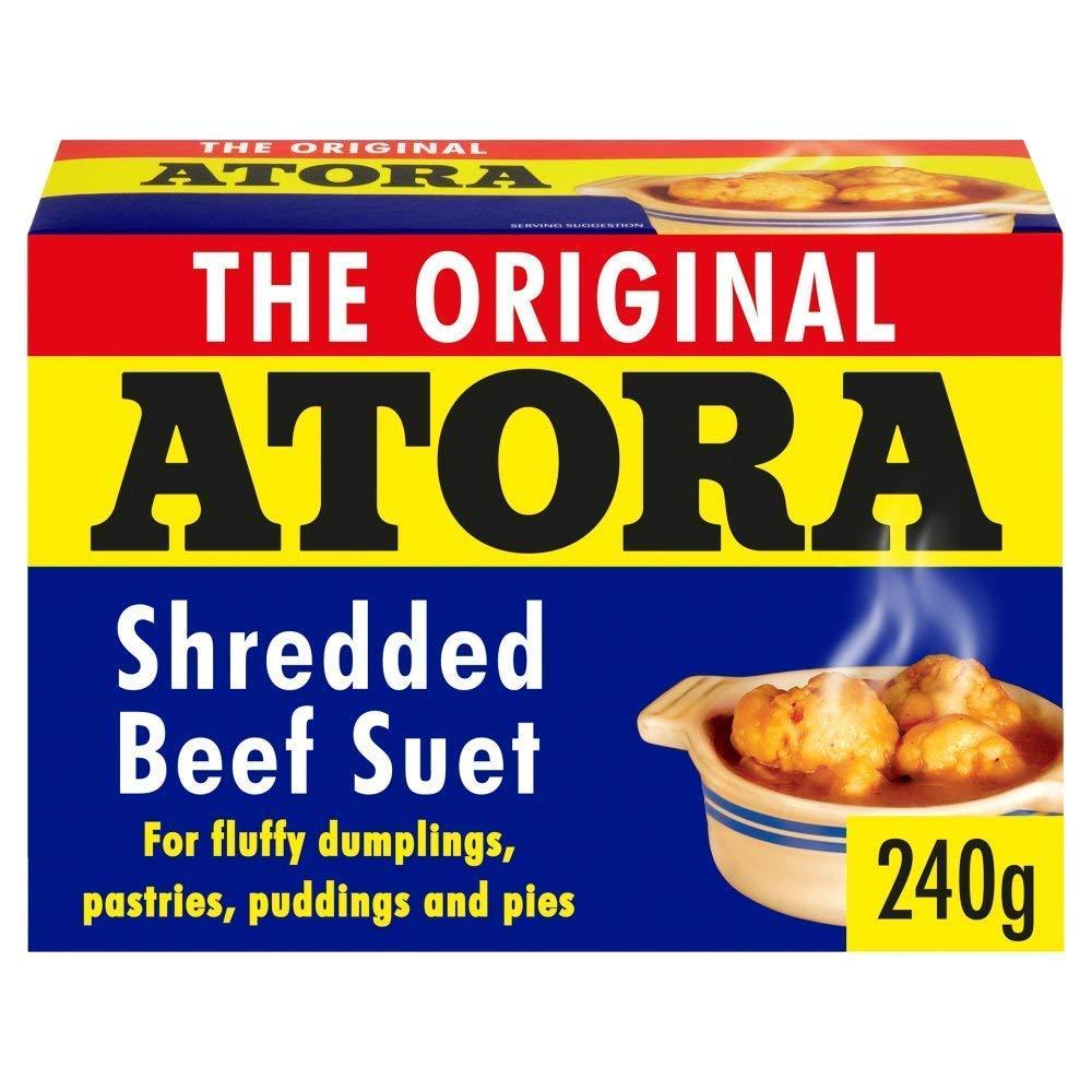 Atora Shredded Beef Suet 240g 8.47 Ounce (Pack of 1)