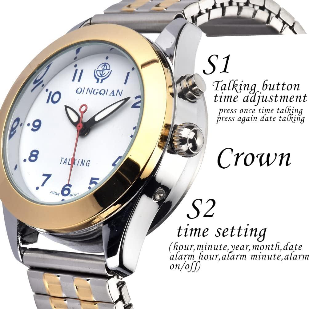 Womens talking watch hot sale