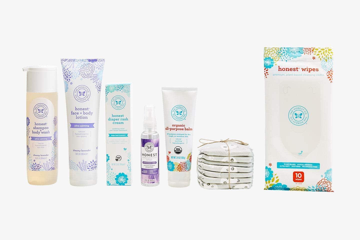 The Honest Company Baby Arrival Gift Set, Fresh + Clear + Lavender