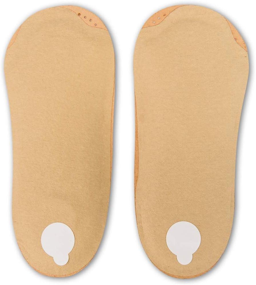 Tacco Nova Orthotic Inserts GermanMade 3/4 Length Leather Insoles