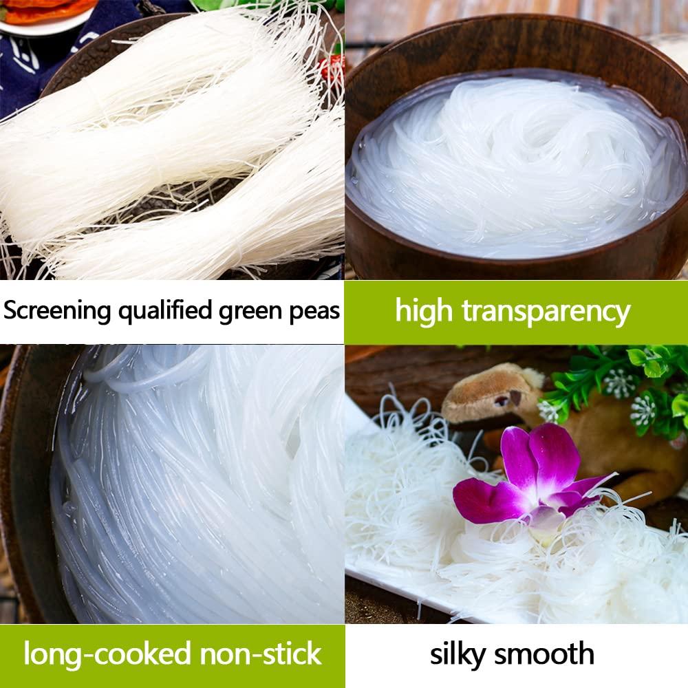 500g LungKuw Mung Been Threads Noodle,Spicy Hot Fried glass noodles,hot