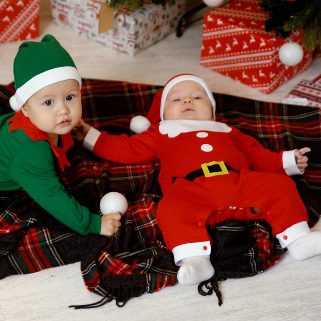 Christmas Romper Set for Baby Girl/Boy My First Christmas Outfit