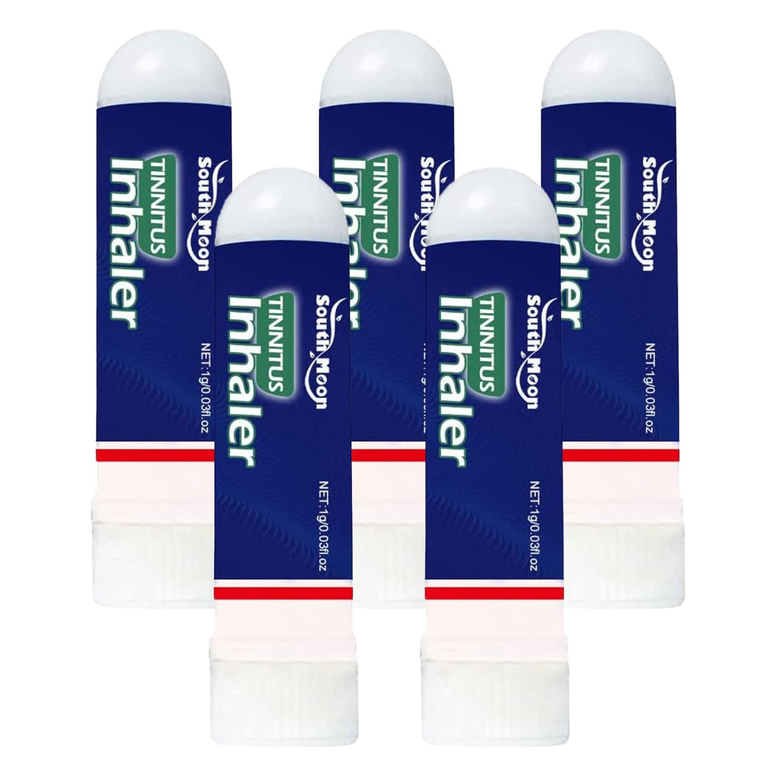 5 Pcs Instant Tinnitus Relief Nasal Inhaler Quick Relief for Ringing
