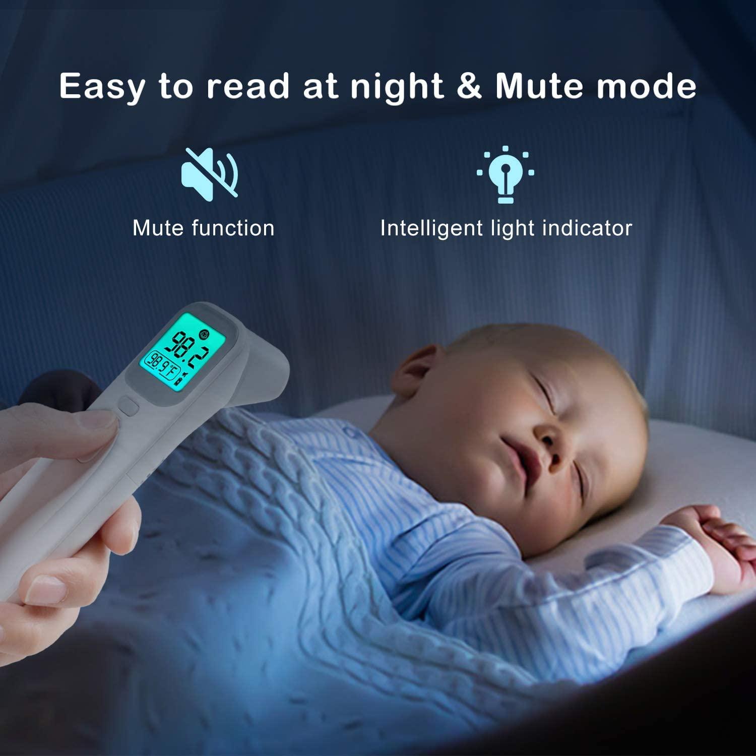 ELERA Ear and Forehead Thermometer, Infrared Thermometer for Baby