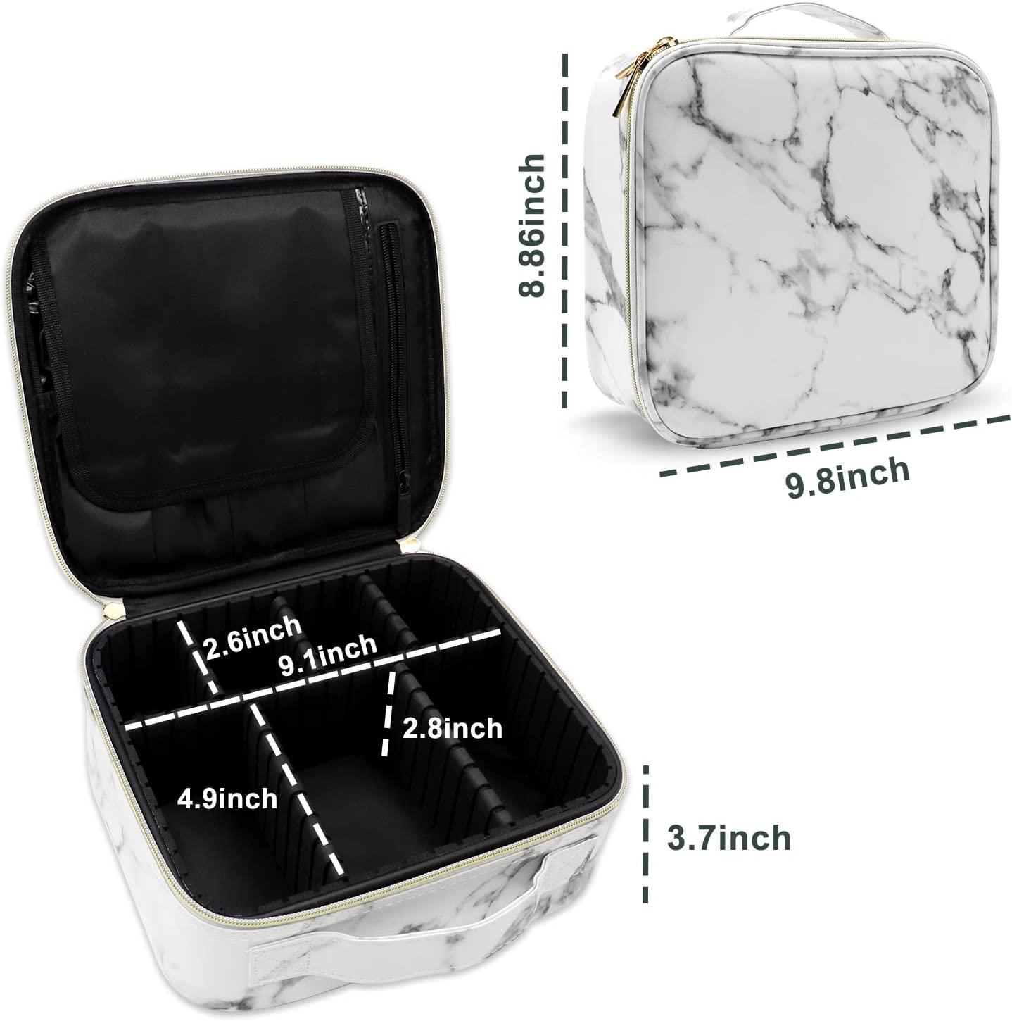 Marble Makeup Bag Travel Organizer Waterproof Cosmetic Jewelry