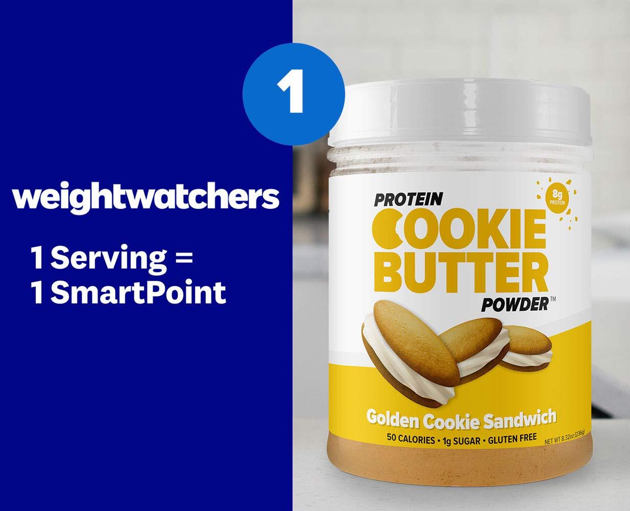 FDL Keto Protein Powder Cookie Butter Low Carb, Easy to Mix & Bake 2g Net Carb 8oz (Golden