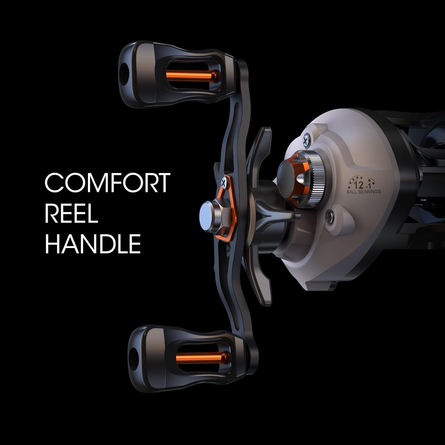 LIXADA Left-Handed Baitcasting Fishing Reel - Compact & Super Smooth 12.5kg Carbon Fiber Drag 12+1 Ball Bearings 6.3:1 High-Speed - Ideal for Salt & Freshwater Fishing | Buy Now with Express International LIXADA Left-Handed Baitcasting Fishing Reel - Compact & Super Smooth 12.5kg Carbon Fiber Drag 12+1 Ball Bearings 6.3:1 High-Speed - Ideal for Salt & Freshwater Fishing | Buy Now with Express International