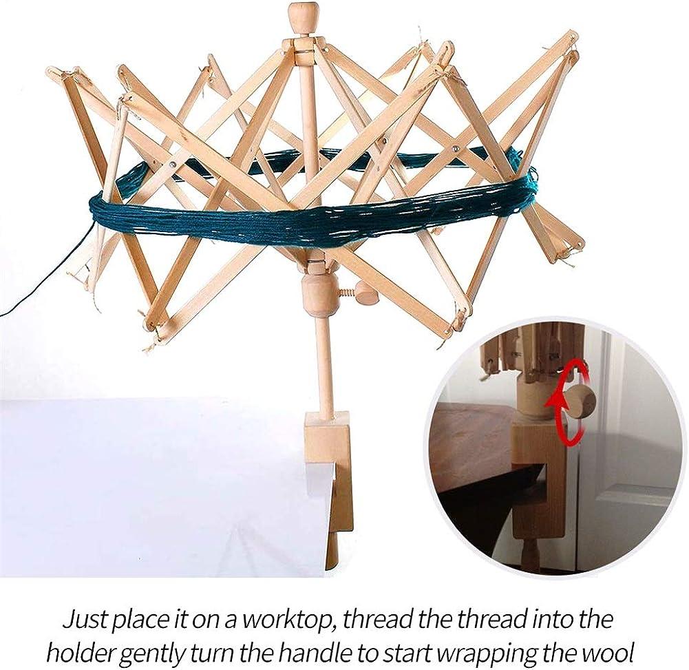 Wooden Swift Yarn Winder | Fiber, Wool, String, Thread, Skein Holder |  Knitting & Crochet, Winding & Dispensing Accessories | Hand Operated  Umbrella