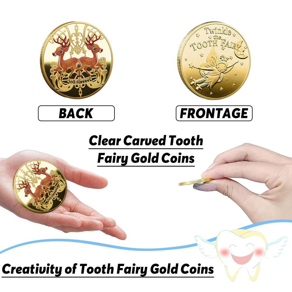 Zahnfee Goldtaler 3er Set - Magische Geschenke Für Verlorene Zähne