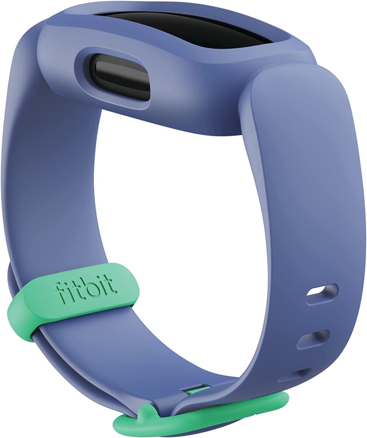 Fitbit Ace 3 Activity Tracker for Kids 6+, Blue Astro Green, One Size