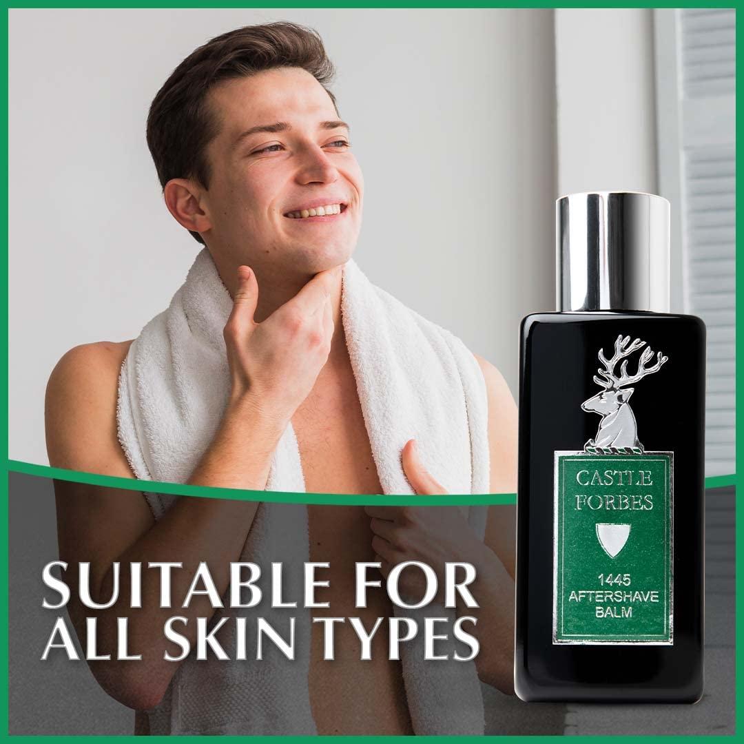 Castle Forbes 1445 Aftershave Balm For Men, 5 fl.oz. Moisturizing