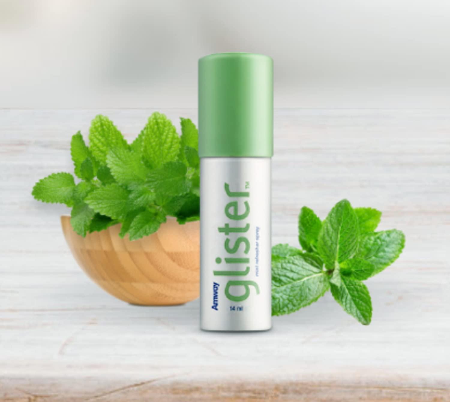 Amway Glister Mouth Freshener Spray 2Pack Mint Flavored