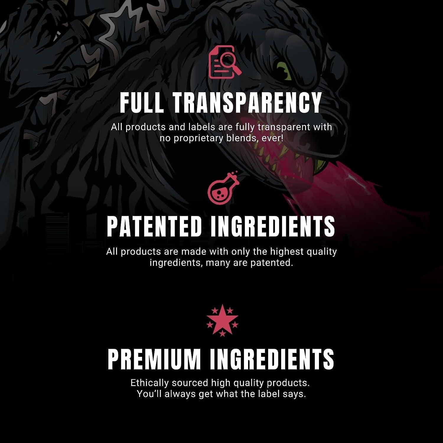 Ryse Signature Series Godzilla Pre Workout Pump Energy Strength and