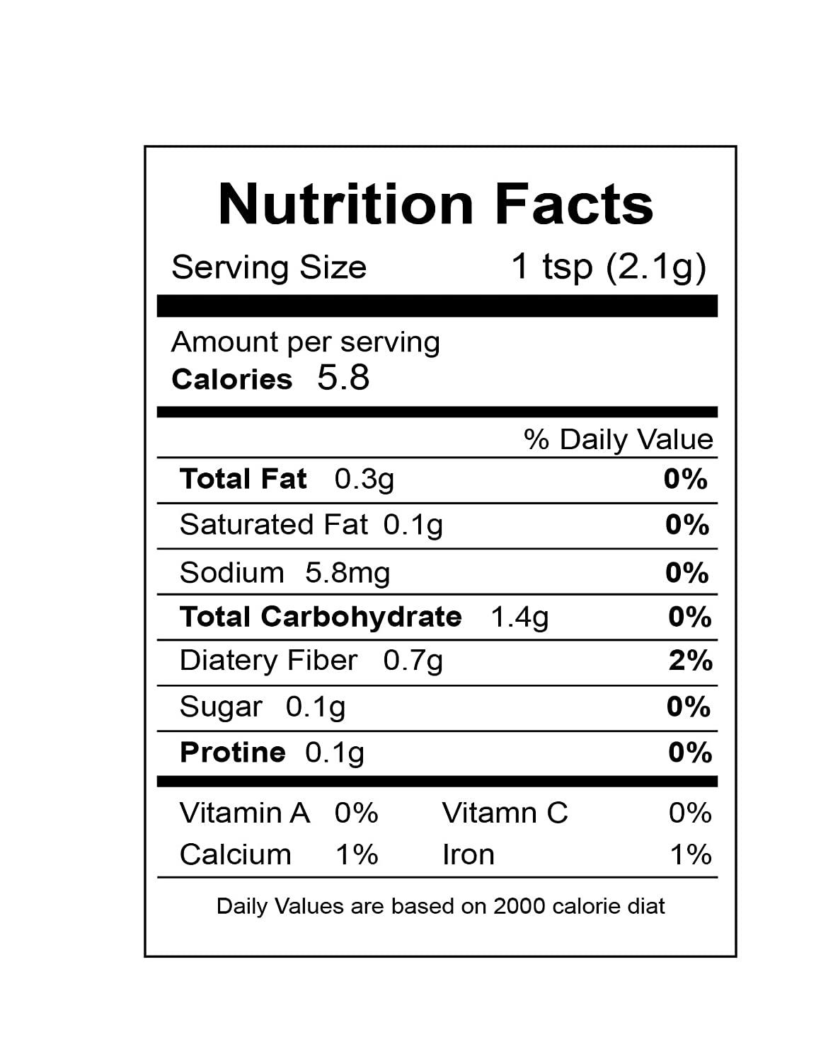 True Organic Ceylon Ground Cloves 3.5 ounces Bulk Bag USDA Organic