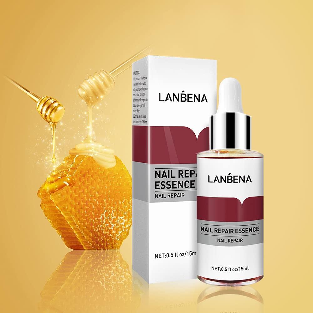 LANBENA Nail Repair Essence Nail Repair Treatment for Damaged Nails