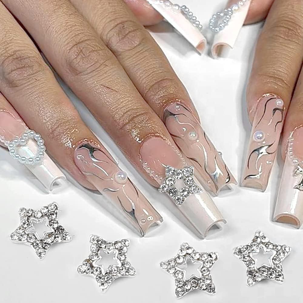 5PCS NAIL ART Craft Rhinestones Charms Nail Crystal Gems Manicure Nail  Jewelry $9.81 - PicClick AU