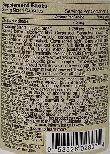 The Cleaner Body Detox Capsules, Women's Formula, 7 Day - 52 ct