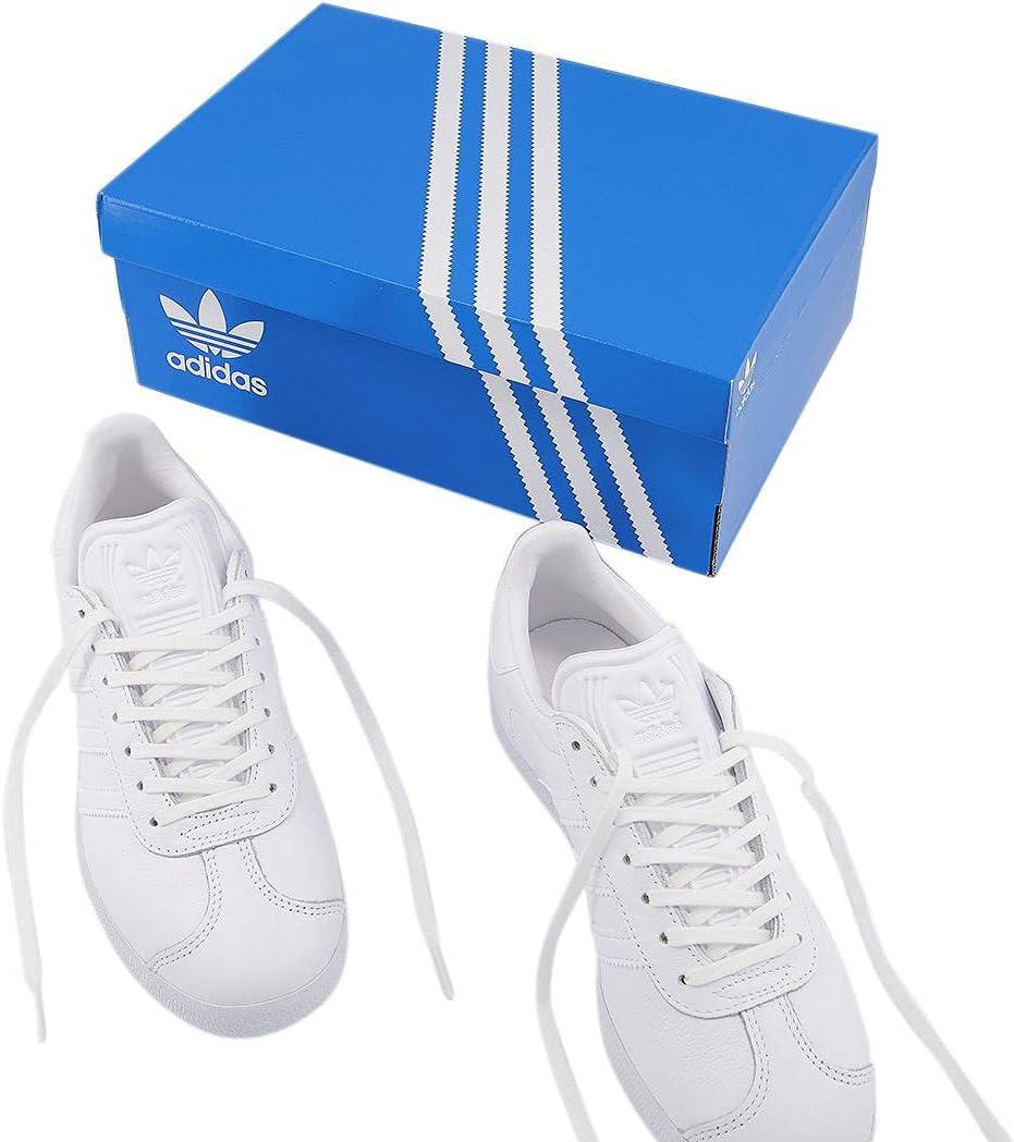 Buy Adidas Mens Gazelle Sneakers Grey 44 2/3 EU - White Ftwr/White Gold |  International Shipping Available | Buy Now with Express International  Delivery | GoSupps.com