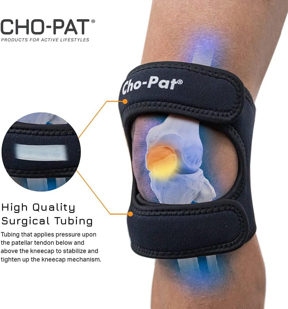 ChoPat Dual Action Knee Strap, Provides Full Mobility and Pain Relief