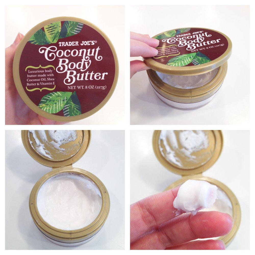 2 Packs Trader Joe's Coconut Body Butter