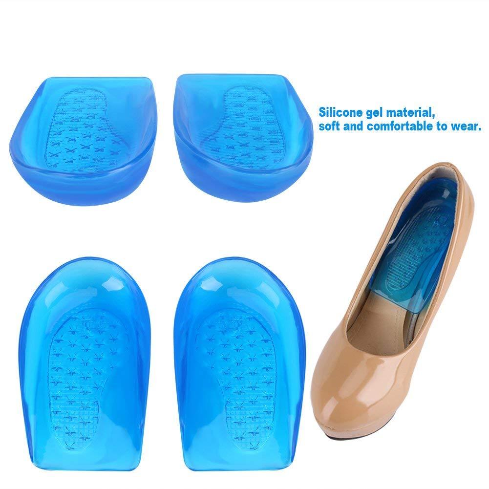 Heel Cushion For Men And Women Foot Insoles Silicone Gel Insole Shoes  Cushion Foot Pad for Comfort and Pain Relief - Reduces Impact Overload
