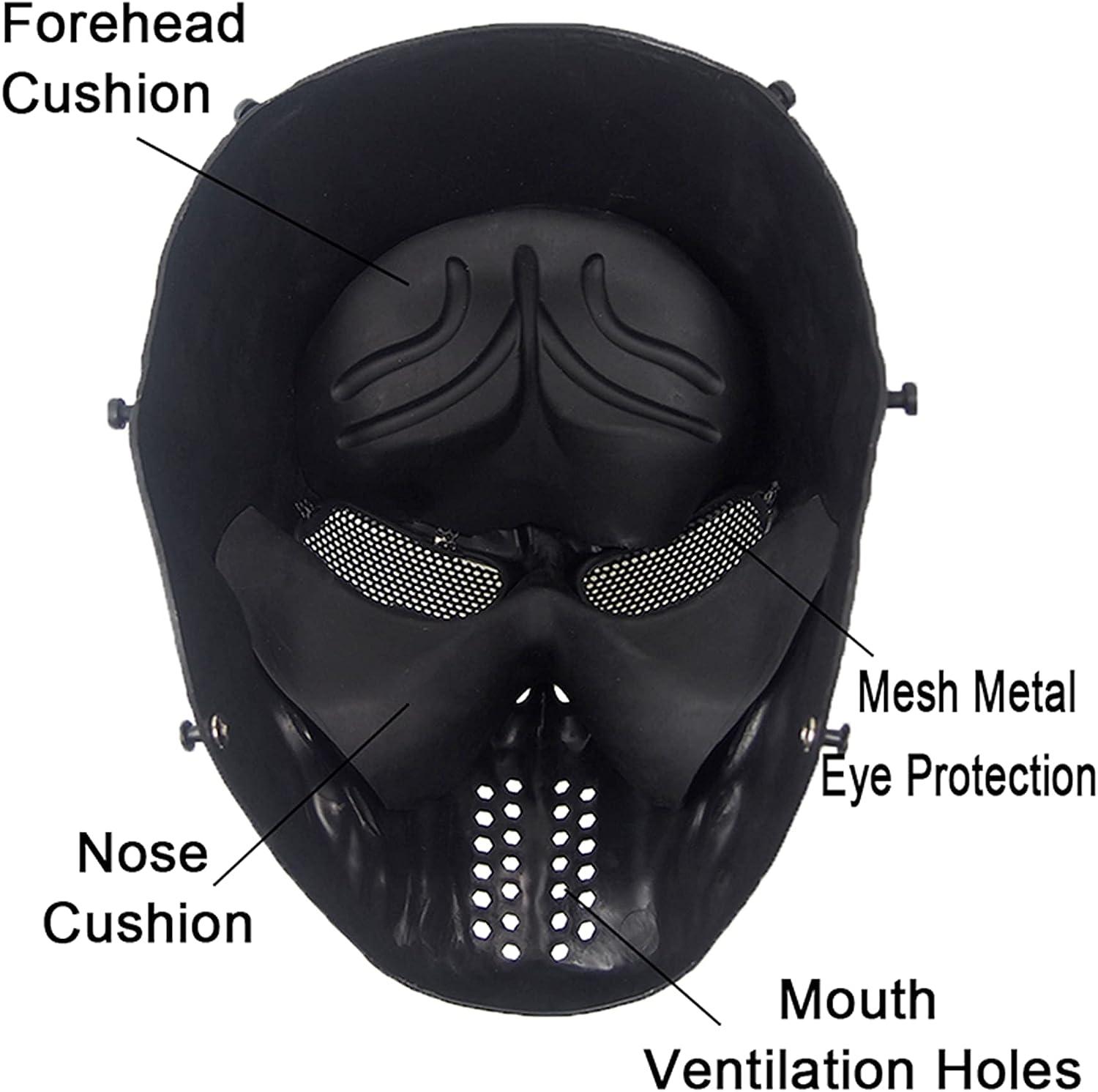 Metal Full Face Mask 