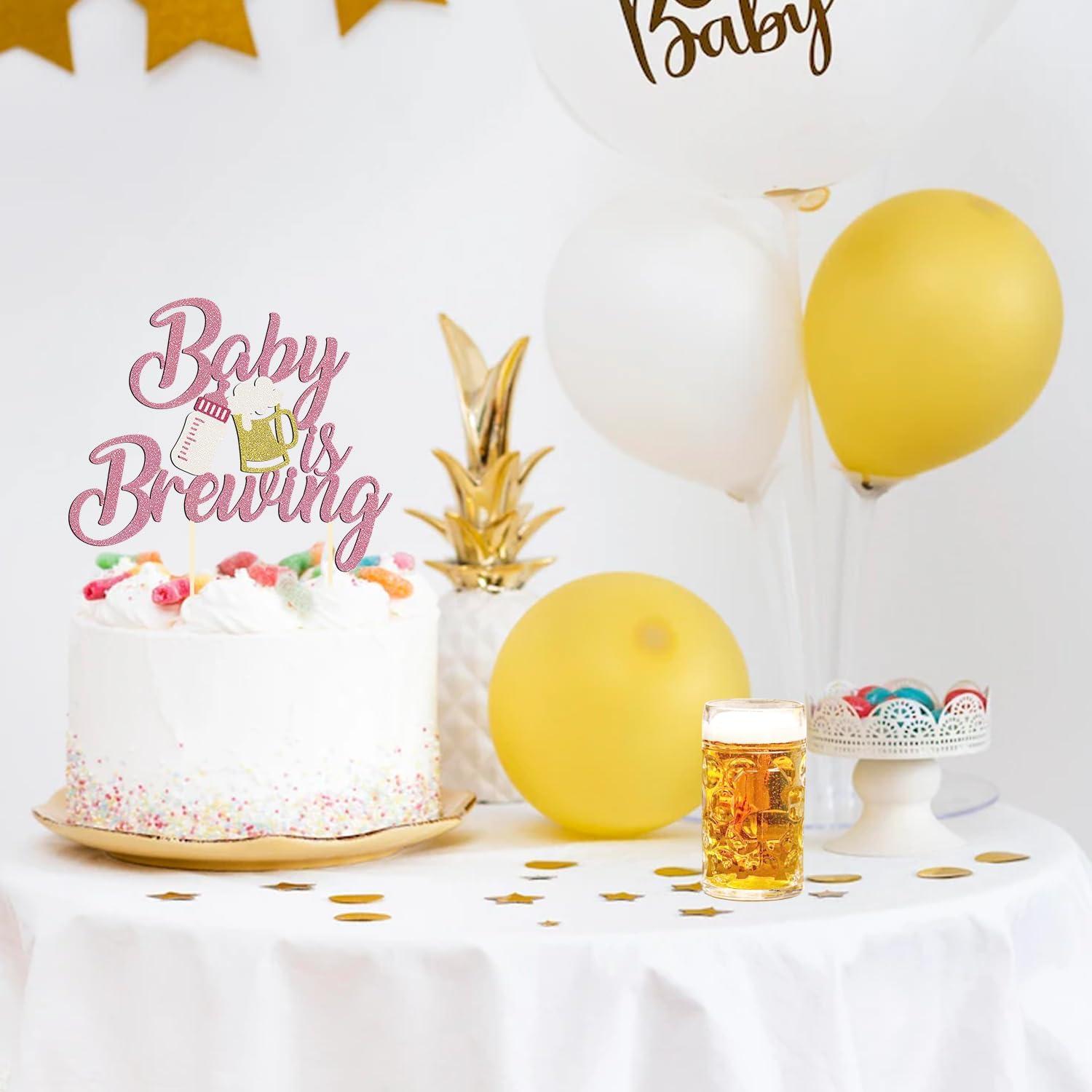 Allecto Plus - We Can Bearly Wait Muursticker Voor Baby Shower Decoraties En Gender Reveal Party Met Beren Thema