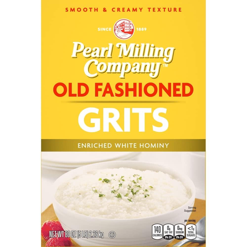 Quaker Grits Pearl Milling (Aunt Jemima) Old Fashioned Bag 80 oz bag