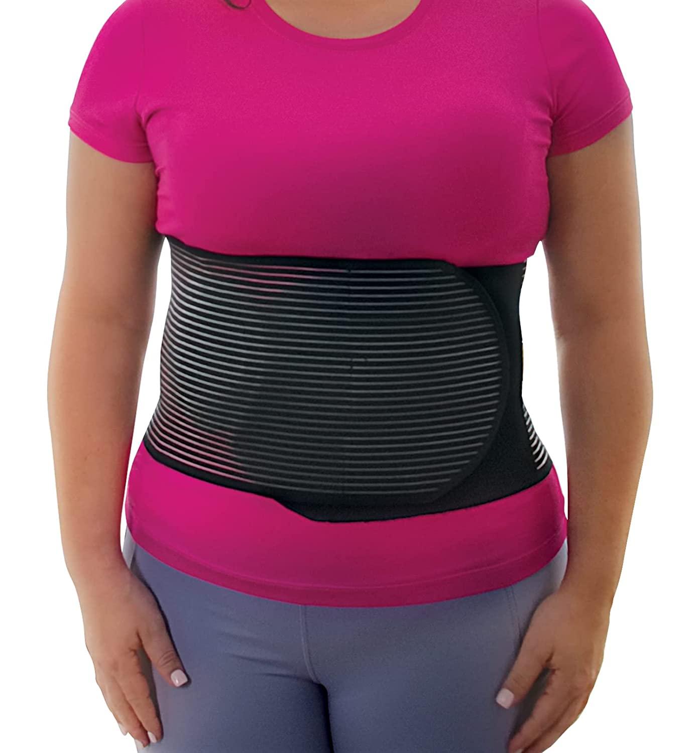 Hernia Belt for Men and Women Abdominal Support Binder for Umbilical and Inguinal Hernias L