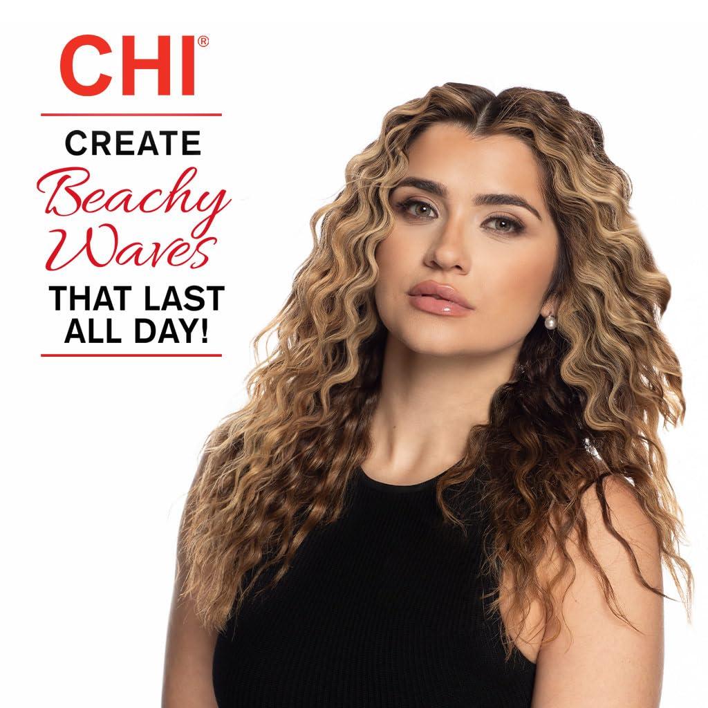 CHI Ceramic Triple Waver Iron | Long-Lasting Waves & Curls for All Hair ...