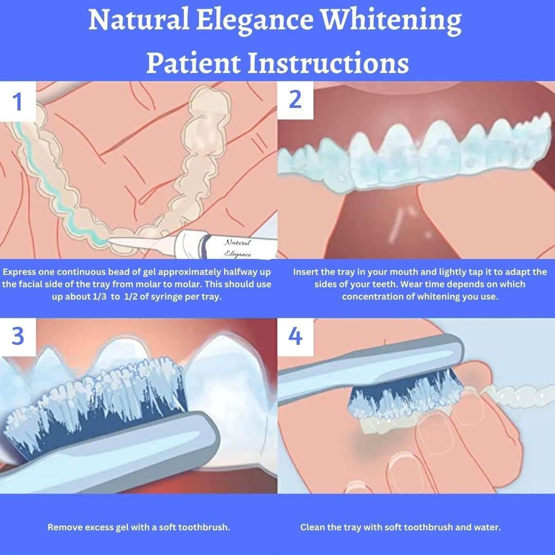 Natural Elegance Plus 35 Carbamide Peroxide Mint Flavor Teeth
