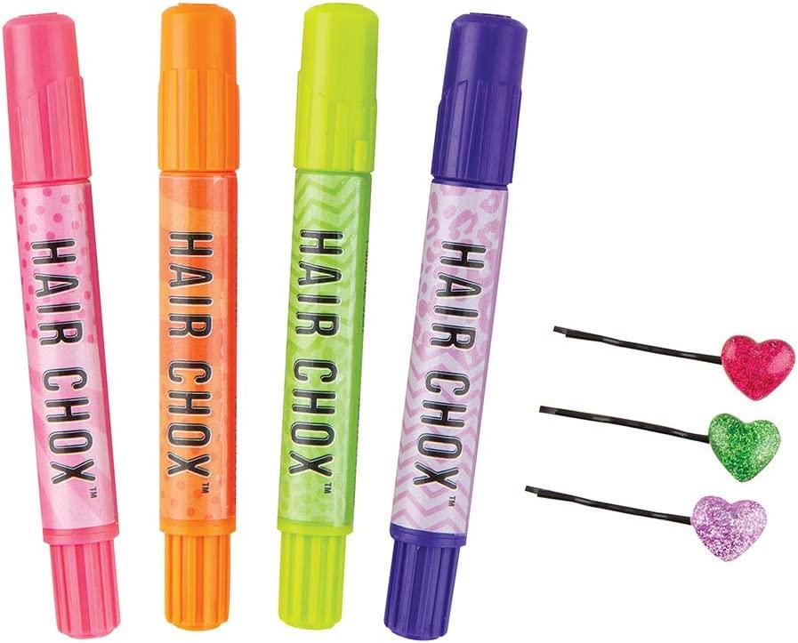 Fashion Angels Hair Chox Set (12167), Hair Chalk Gift Set, Temporary