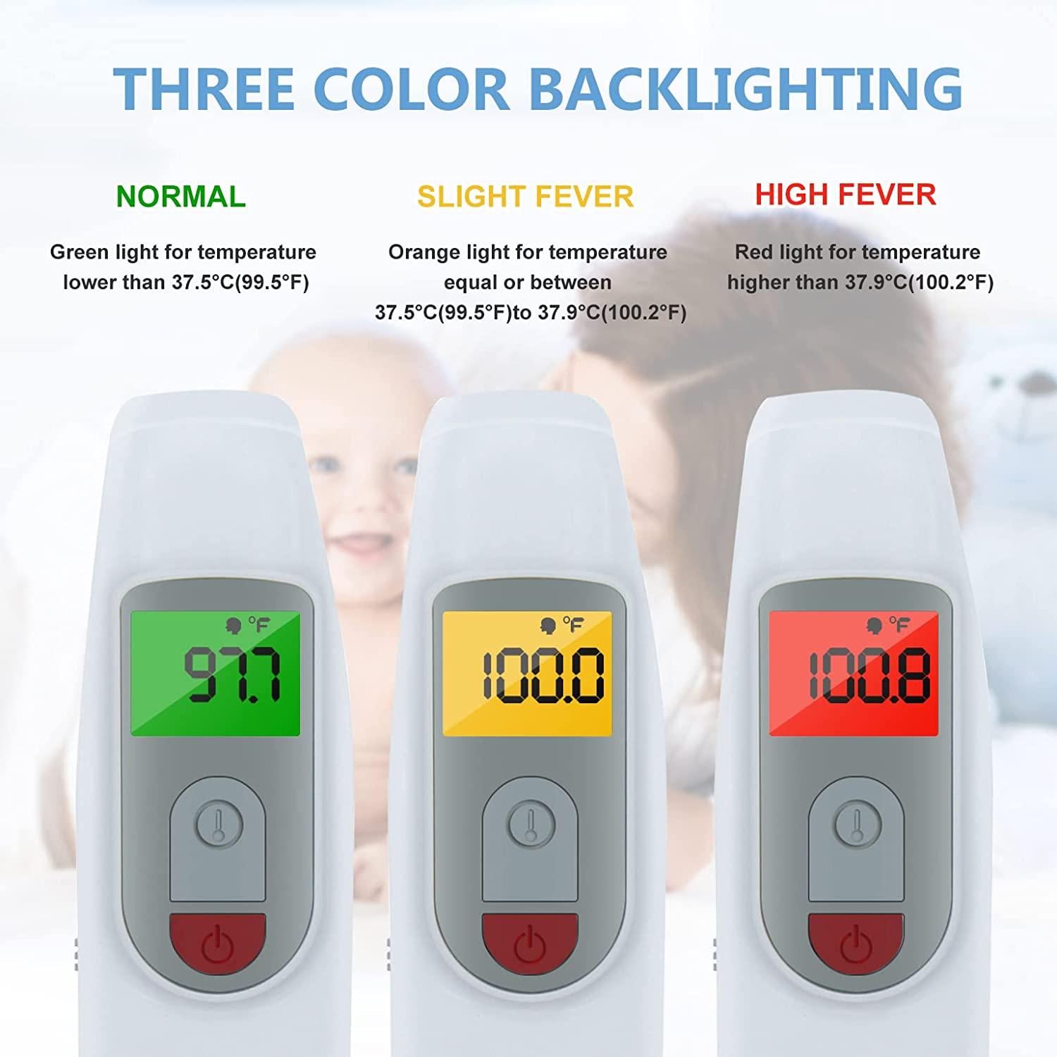 Baby Medical Digital Forehead Thermometer, No Touch Thermometer for