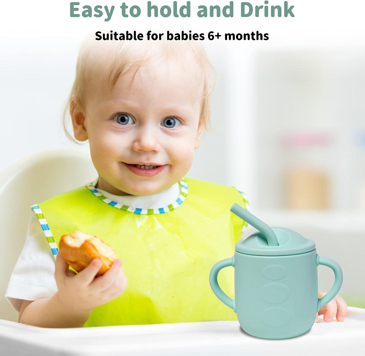 Children Drinking Cup, Food Grade Learning Cup, Baby Straw Cup