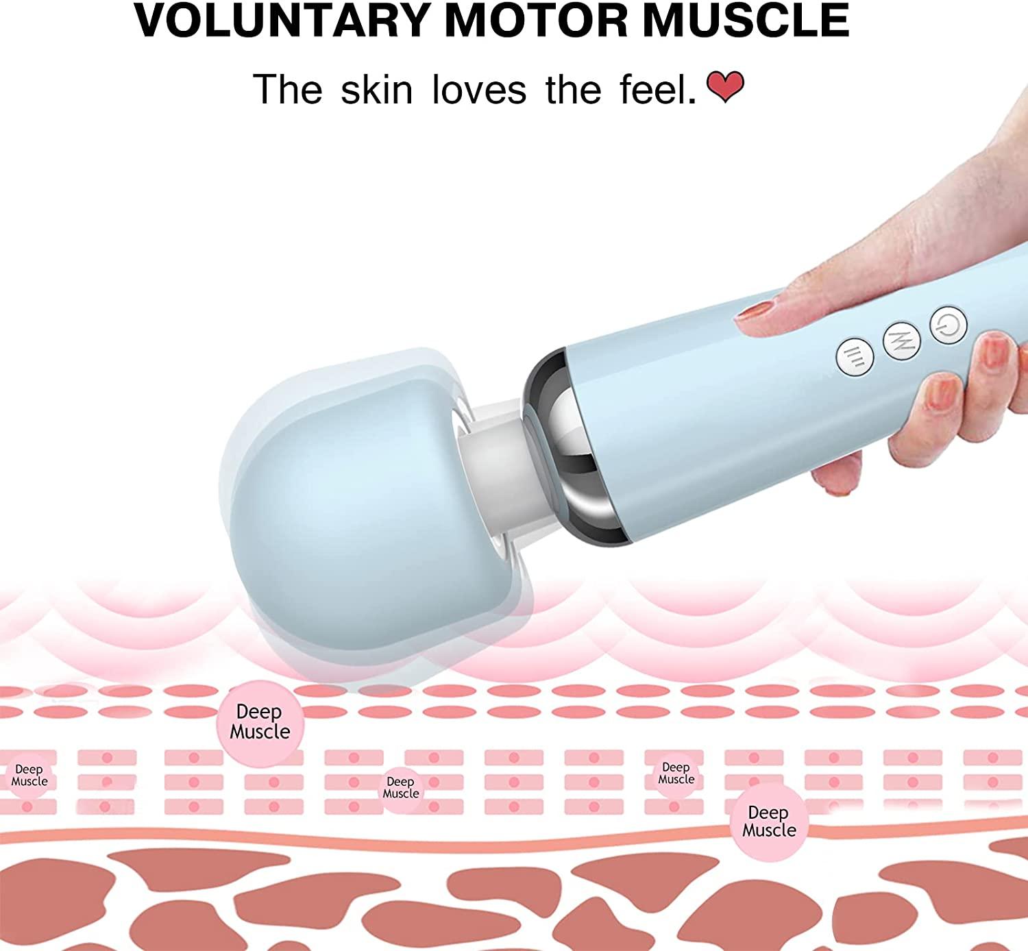 t-1000 vibration massage gun Midnight Magic 20-Function Vibrating Rechargeable Wand Massager - Hott Love  Extreme main image 0