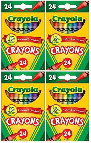 Crayola Classic Color Pack Crayons 24 Count (Pack of 4) 24 Count