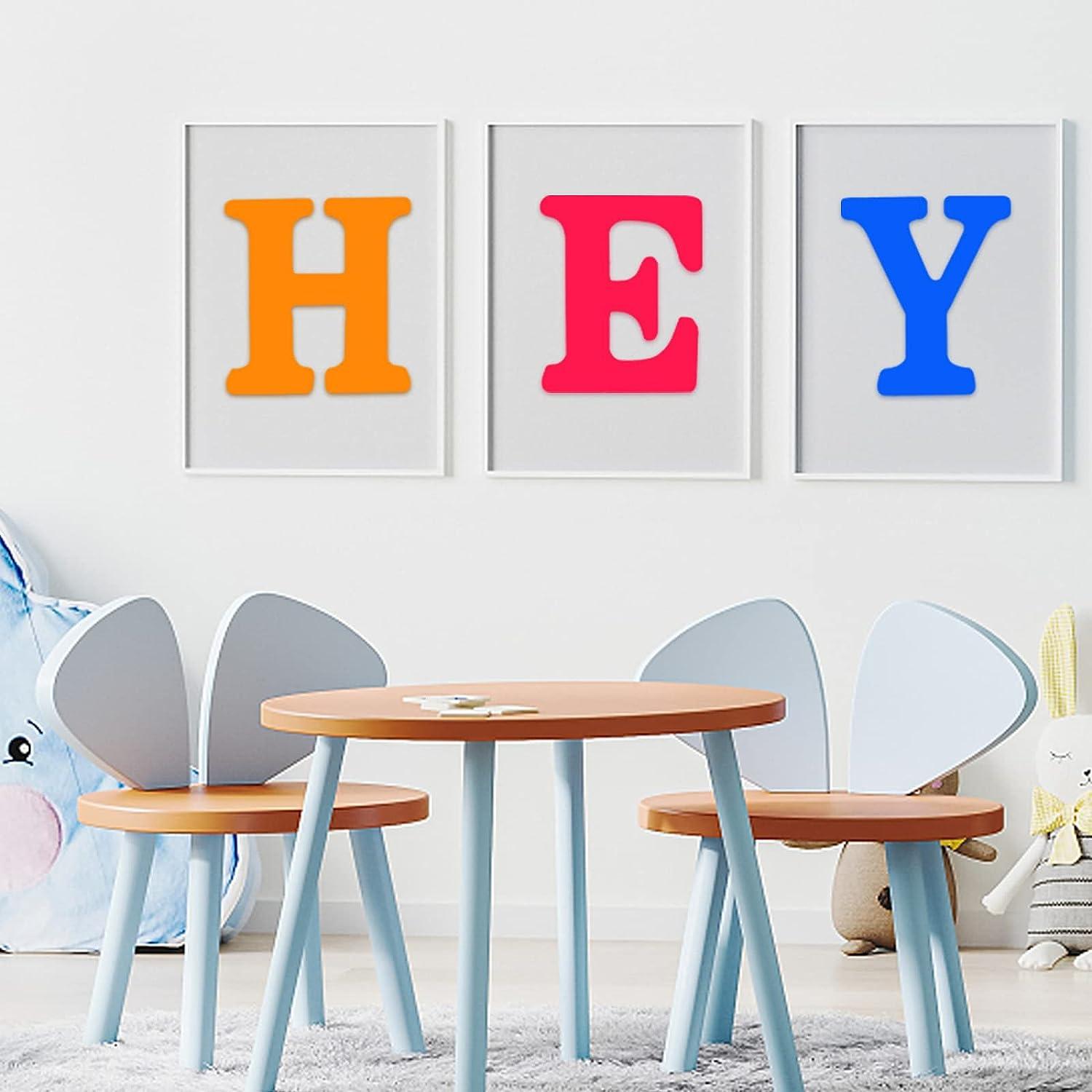 Craft Room Decor with Wood Letters
