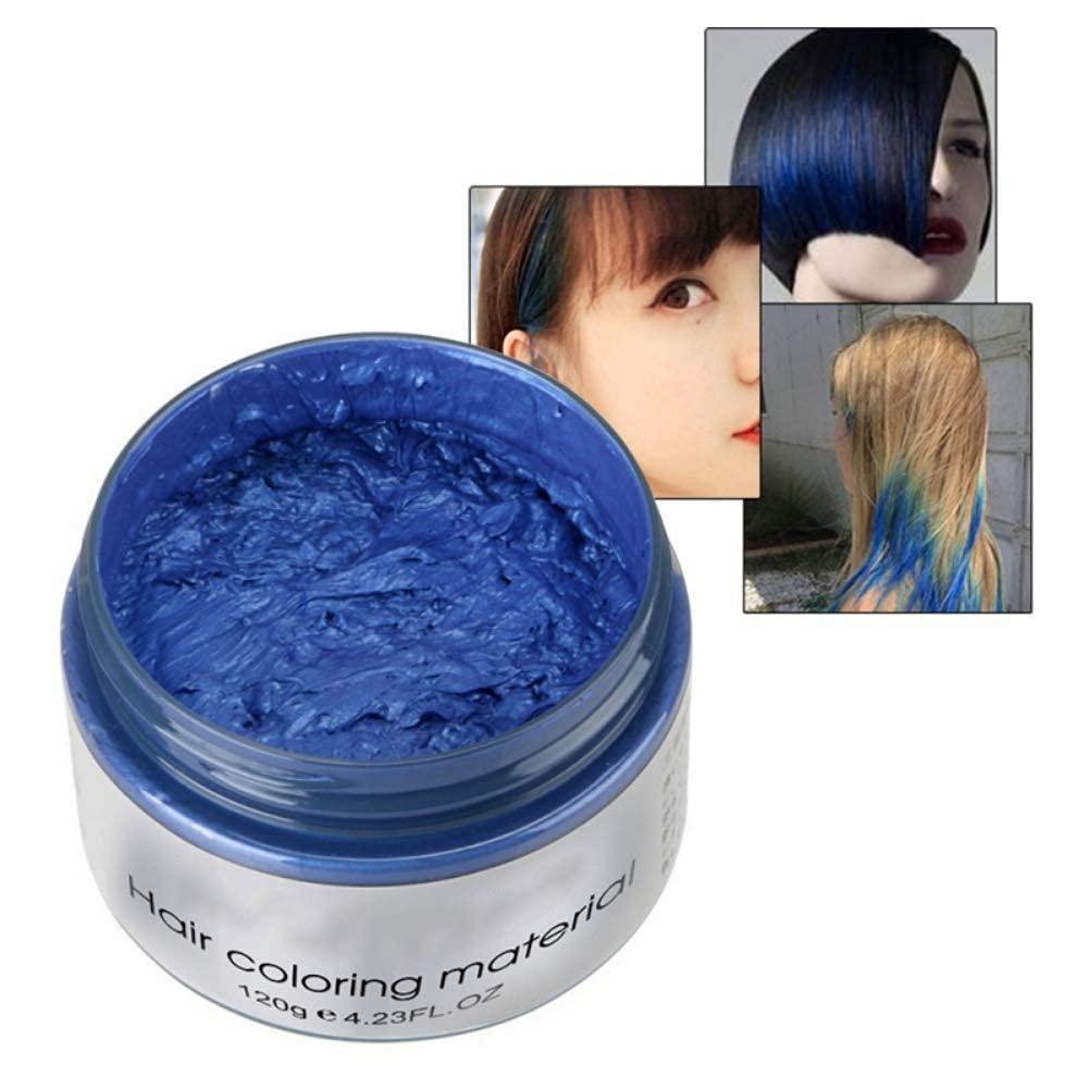  Temporary Instant Unisex Natural Hair Color Wax Mud Washable  Moisturizing Modelling Fashion Colorful Hair Color Wax Disposable Natural  Hairstyle Hair Color Pomade Dye Temporary Hair Color : Beauty & Personal