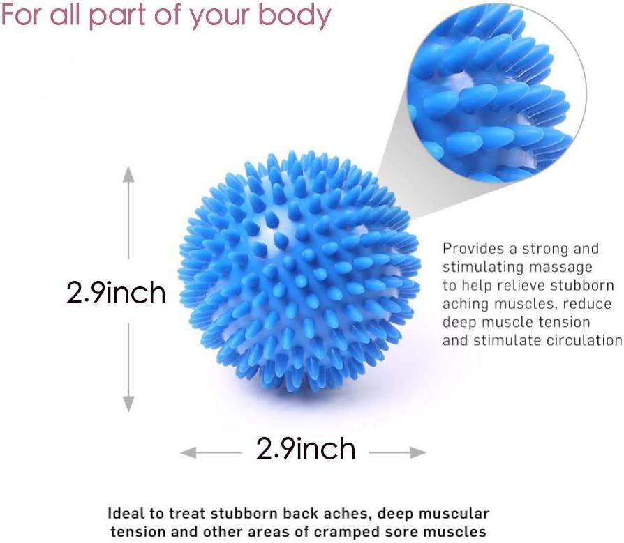 Radical Health Store Spiky Foot Massage Ball Set for Deep Tissue & Trigger Point Relief