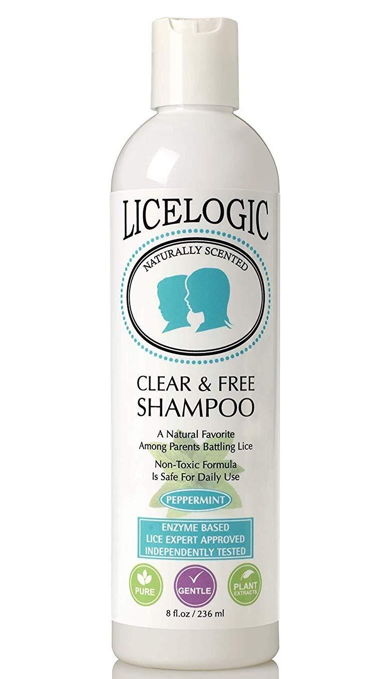 LiceLogic Head Lice Shampoo Made with Natural LICEZYME Non Toxic Lice