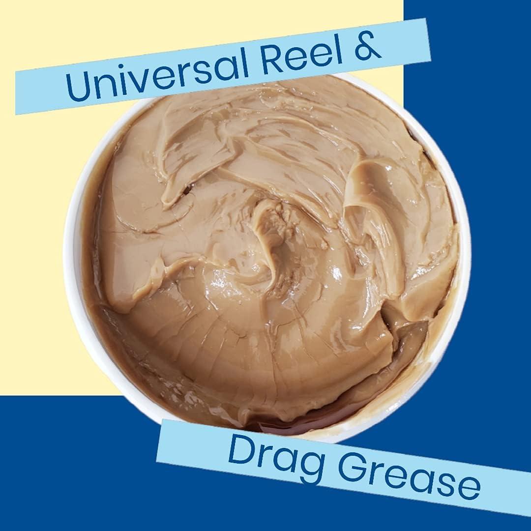 Cal's Universal Fishing Reel and Star Drag Grease Multi Use Tan 1